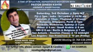 Pastor Dinesh Kshtri 